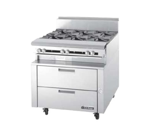 Garland UN17R84 84" Polar Cuisine Chef Base w/ (6) Drawers - 115v-cityfoodequipment.com