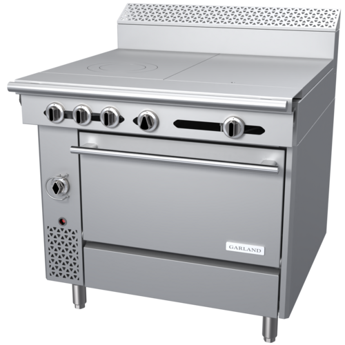 Garland C36-11R 36" Gas Range w/ (2) Hot Tops & Standard Oven, Natural Gas-cityfoodequipment.com