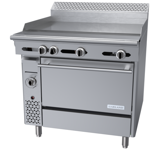 Garland C36-11R 36" Gas Range w/ (2) Hot Tops & Standard Oven, Natural Gas-cityfoodequipment.com