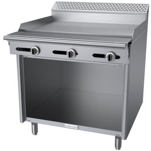 Garland C36-11S 36" Gas Range w/ (2) Hot Tops & Storage Base, Natural Gas-cityfoodequipment.com