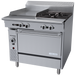 Garland C36-4-1C 36" 2 Burner Gas Range w/ Griddle & Convection Oven, Natural Gas-cityfoodequipment.com