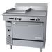 Garland C36-5-1R 36" Gas Range w/ Hot Top/Griddle & Standard Oven, Natural Gas-cityfoodequipment.com