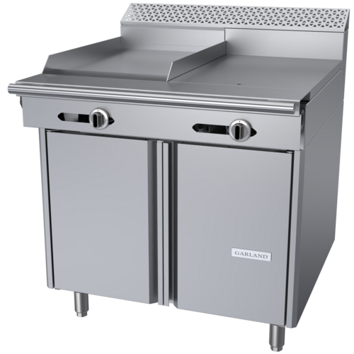 Garland C36-5S 36" Gas Range w/ Hot Top/Griddle & Storage Base, Natural Gas-cityfoodequipment.com