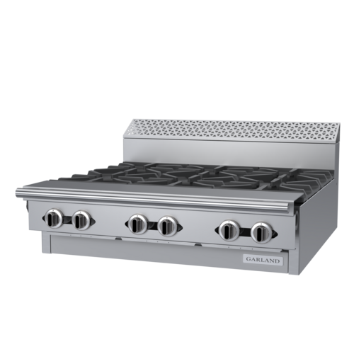 Garland C36-6M 36" 6 Burner Gas Range Top - Modular, Natural Gas-cityfoodequipment.com