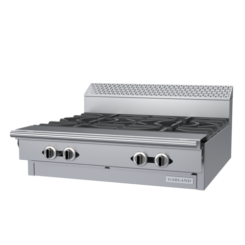 Garland C36-7M 36" 4 Burner Gas Range Top - Modular, Natural Gas-cityfoodequipment.com