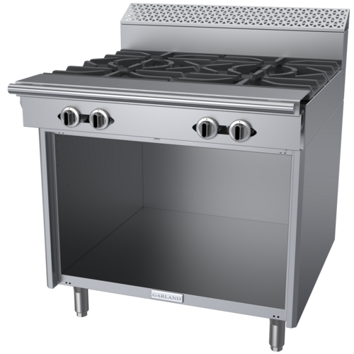 Garland C36-7S 36" 4 Burner Gas Range w/ Storage Base, Natural Gas-cityfoodequipment.com