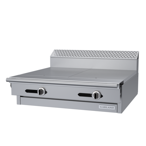 Garland C36-9M 36" Gas Range Top w/ (2) Hot Tops - Modular, Natural Gas-cityfoodequipment.com