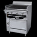 Garland C36-ABC 36" Gas Range w/ Charbroiler & Convection Oven, Natural Gas-cityfoodequipment.com