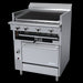 Garland C36-ABR 36" Gas Range w/ Charbroiler & Standard Oven, Natural Gas-cityfoodequipment.com