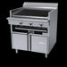 Garland C36-ABS 36" Gas Range w/ Charbroiler & Storage Base, Natural Gas-cityfoodequipment.com