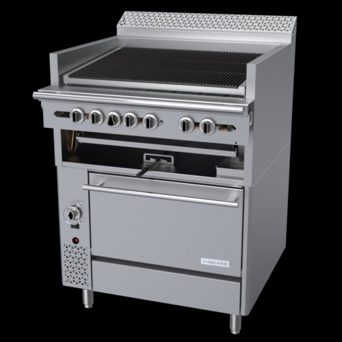Garland C36-ARC 36" Gas Range w/ Charbroiler & Convection Oven, Natural Gas-cityfoodequipment.com