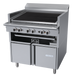 Garland C36-ARS 36" Gas Range w/ Charbroiler & Storage Base, Natural Gas-cityfoodequipment.com