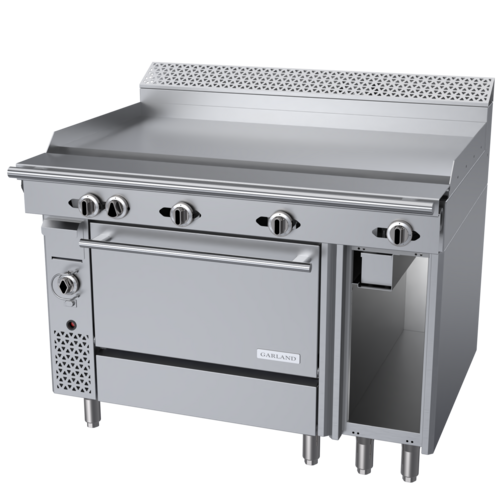 Garland C48-1-1C 48" Gas Range w/ Griddle, Convection Oven & Storage Base, Natural Gas-cityfoodequipment.com