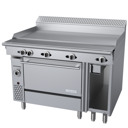 Garland C48-1R 48" Gas Range w/ Griddle, Standard Oven & Storage Base, Natural Gas-cityfoodequipment.com