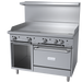 Garland G48-G48RS 48" Gas Range w/ Griddle, Standard Oven & Storage Base, Natural Gas-cityfoodequipment.com