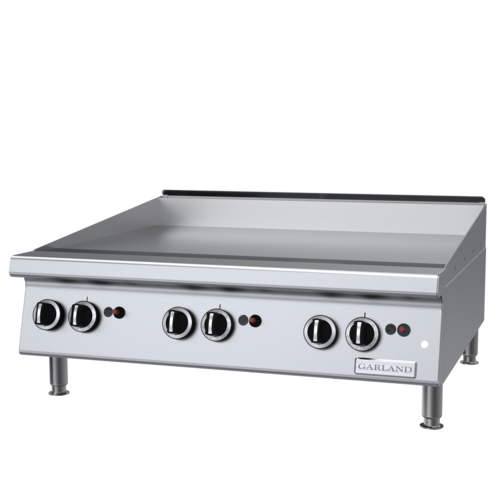 Garland GTGG36-GT36M 36" Gas Griddle w/ Thermostatic Controls - 1" Steel Plate, Natural Gas-cityfoodequipment.com