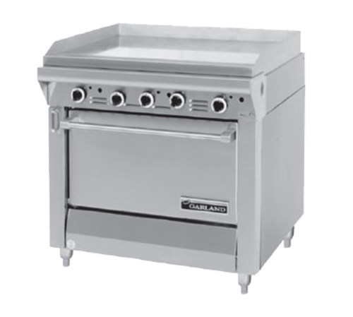 Garland M47R 34" Gas Range w/ Full Griddle & Standard Oven, Natural Gas-cityfoodequipment.com