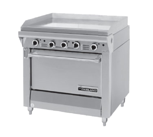 Garland MST47R-E 34" Gas Range w/ Griddle & Standard Oven, Natural Gas-cityfoodequipment.com