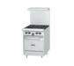 Garland U24-4L 24" 4 Burner Gas Range w/ Space Saver Oven, Natural Gas-cityfoodequipment.com