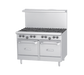 Garland U48-8LL 48" 8 Burner Gas Range w/ (2) Space Saver Ovens, Natural Gas-cityfoodequipment.com