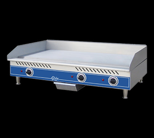 Globe GEG36 36" Electric Griddle w/ Thermostatic Controls - 1/2" Steel Plate, 208-240v/1ph-cityfoodequipment.com