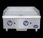 Globe GG24G 24" Gas Griddle w/ Manual Controls - 1" Steel Plate, Convertible-cityfoodequipment.com