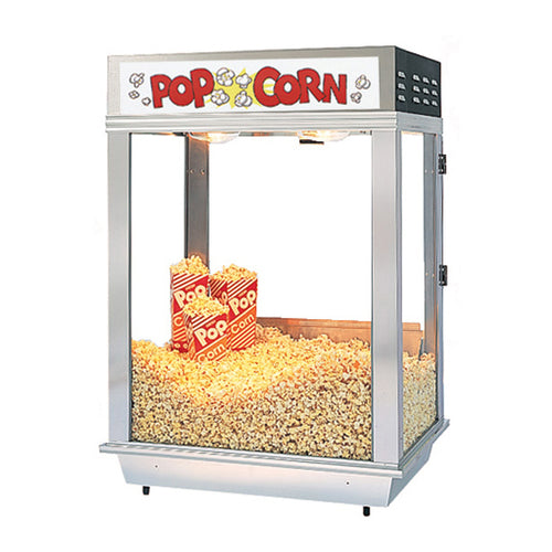 Gold Medal 2025ST Deluxe Citation Staging Cabinet w/ Stainless Steel Dome, 120v-cityfoodequipment.com