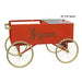 Gold Medal 2129 Gay 90 Red Popcorn Wagon w/ (4) 20" Wheels, Stainless, White-cityfoodequipment.com