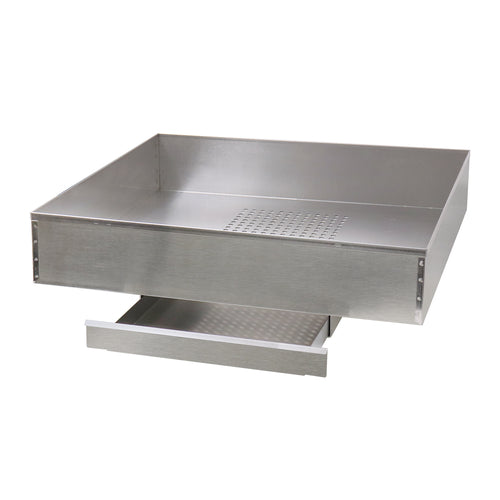 Gold Medal 2166P Caramel Corn Cooling Pan - Perforated, Anodized Aluminum-cityfoodequipment.com