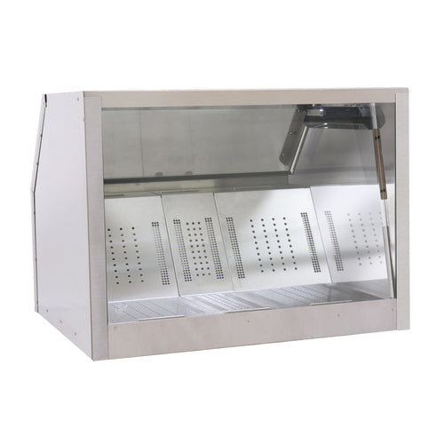 Gold Medal 2686-00-010 36" Popcorn Staging Cabinet w/ Crisping System, 120v-cityfoodequipment.com