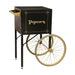 Gold Medal 2689BKG Fun Pop Cart for 8 oz Popper Machine w/ Rear Access Door, Black-cityfoodequipment.com