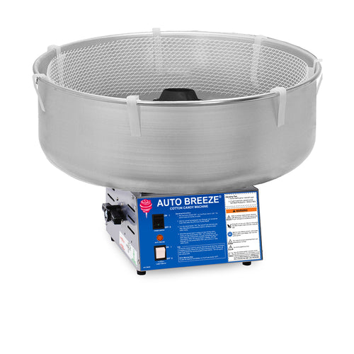 Gold Medal 3052-00-000 Auto Breeze Cotton Candy Machine w/ Stainless Cabinet, 120v-cityfoodequipment.com
