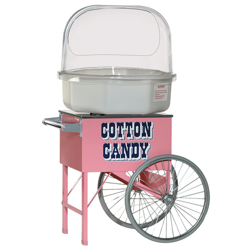 Gold Medal 3149 Food Cart for Cotton Candy w/ Graphics, 20"L x 20"W x 38"H, Pink-cityfoodequipment.com