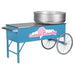 Gold Medal 3150CC Food Cart for Cotton Candy w/ Graphics, 52"L x 20 3/8"W x 28 3/8"H, Blue-cityfoodequipment.com