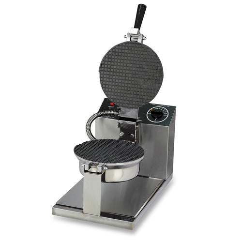 Gold Medal 5020T Giant Waffle Cone Baker w/ 8" Non-Stick Grid, Stainless, 120v-cityfoodequipment.com