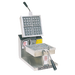 Gold Medal 5024 Single Classic Belgian Waffle Maker w/ Stainless Steel Grids, 1600W-cityfoodequipment.com