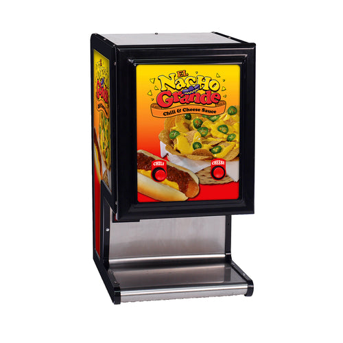 Gold Medal 5301 Nacho Cheese & Chili Dispenser w/ Push Button - 120v, 760w-cityfoodequipment.com