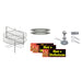 Gold Medal 5553-005 15" Round Combo Pizza/Pretzel Rack for 5550 00 & 5550 01 Merchandisers-cityfoodequipment.com