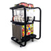 Gold Medal 6055B Carrying Tote w/ Rear Casters for 1114 Twin-Bowl Frusheez® - Steel, Black-cityfoodequipment.com