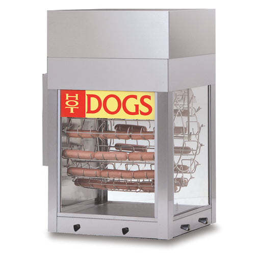 Gold Medal 8102 Hot Dog Cooker w/ 56 Hot Dog & 28 Bun Capacity, 120v-cityfoodequipment.com