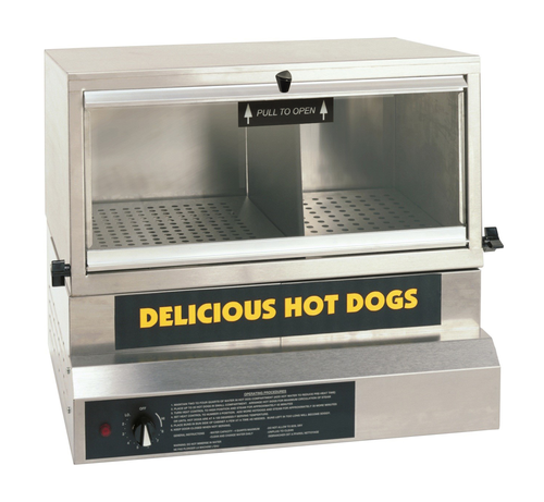 Gold Medal 8151 Heavy Duty Steamer & Bun Warmer w/ 75 Hot Dog Capacity, 120v-cityfoodequipment.com