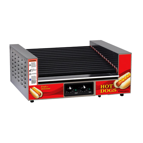 Gold Medal 8223PE 52 Hot Dog Roller Grill - Slanted Top, 120v-cityfoodequipment.com