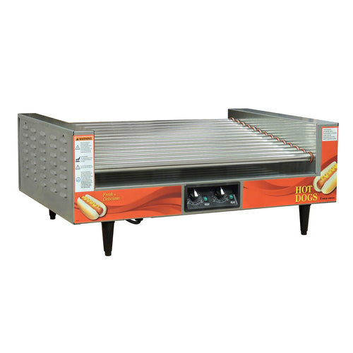 Gold Medal 8225 Hot Diggity Grill w/ 14-Rollers & 78-Hot Dog Capacity, Back Counter-cityfoodequipment.com