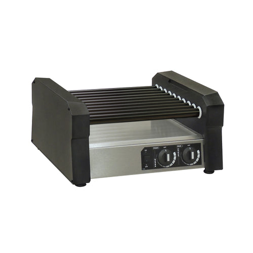 Gold Medal 8550-00-001 27 Hot Dog Roller Grill w/ Slanted or Flat Top, 120v-cityfoodequipment.com