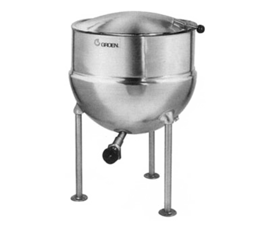 Groen FT-40 40 gal Steam Kettle - Stationary, 2/3 Jacket, Direct Steam-cityfoodequipment.com