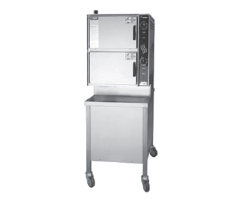 Groen HY-6E (6) Pan Convection Steamer - Cabinet, Descaling Port, 208v/3ph-cityfoodequipment.com