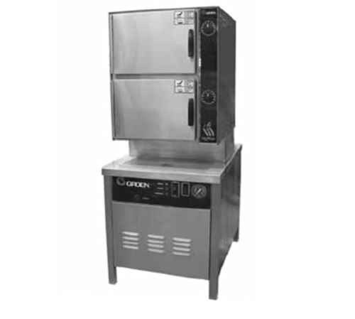 Groen HY-6SM (6) Pan Convection Steamer - Cabinet, Direct Steam-cityfoodequipment.com