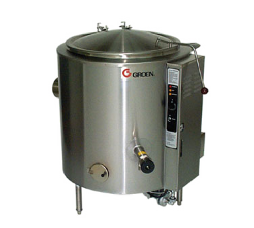 Groen AH/1E-40 40 gal Steam Kettle - Stationary, 2/3 Jacket, Natural Gas-cityfoodequipment.com