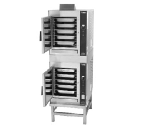 Groen (2)HY-5GF (10) Pan Convection Steamer - Stand, Liquid Propane-cityfoodequipment.com