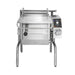 Groen BPM-15GA 15 gal. Tilt Skillet - Open Leg Base, Polished Pan, Measurement Marks, Natural Gas-cityfoodequipment.com